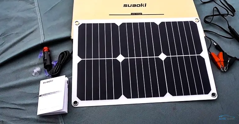SUAOKI 12V Solar Car Battery Charger