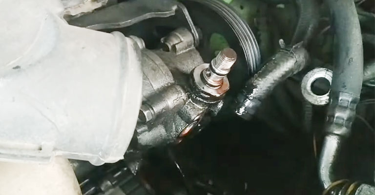Damage to the Power Steering Pump
