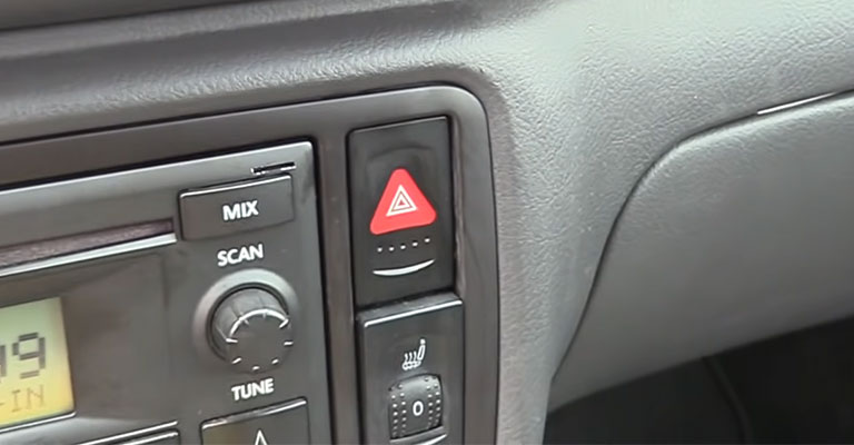 What Is The Location Of The Hazard Flasher On A Car