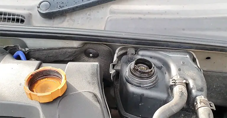Broken Radiator Cap