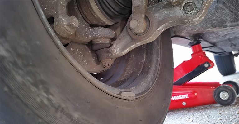 Check Ball Joints With Pry Bar