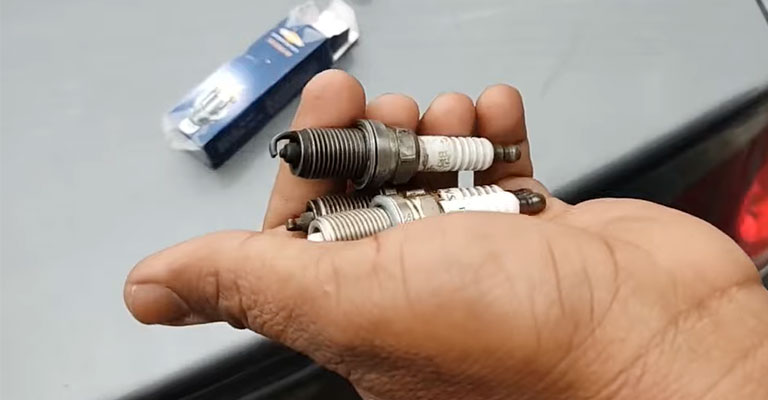 Faulty spark plugs