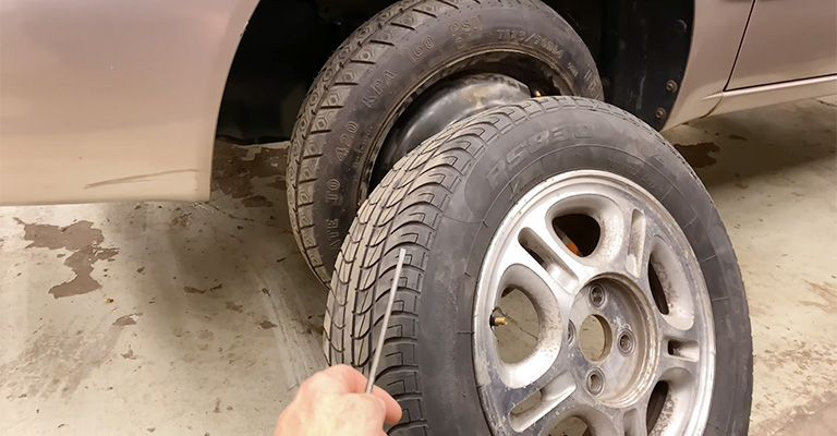 Messing Up the Orientation of a Directional Tire  