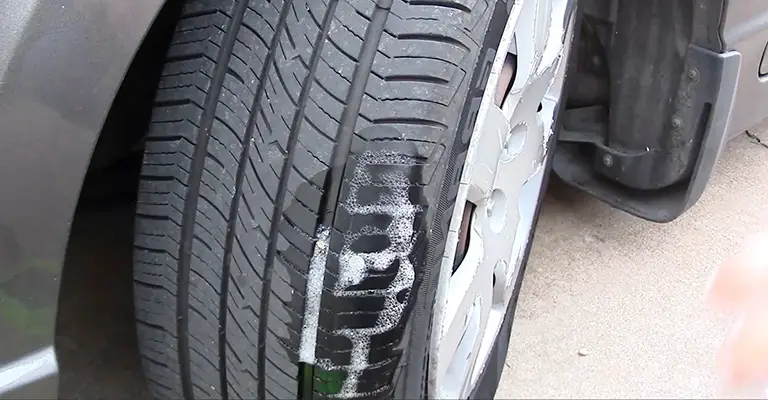 Piece Of Glass Stuck In Tire [What To Do?]