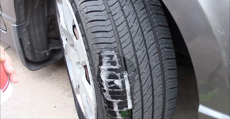 Tire Bead Leak